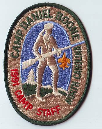 1991 Camp Daniel Boone - Staff