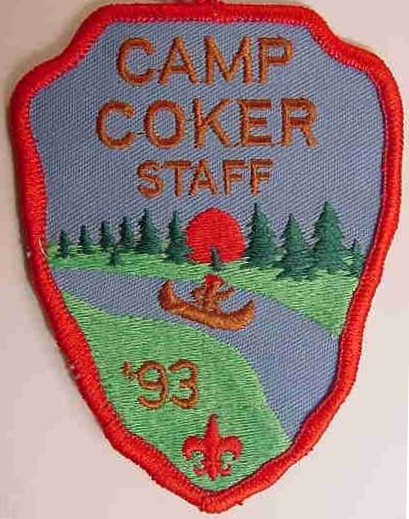 1993 Camp Coker - Staff