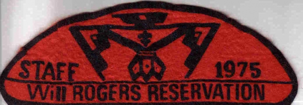 1975 Will Rogers Scout Reservation - Staff