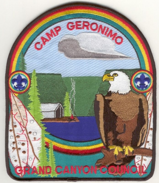 Camp Geronimo - Back Patch
