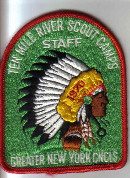 1970 Ten Mile River Scout Camps - Staff