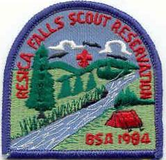 1984 Resica Falls Scout Reservation