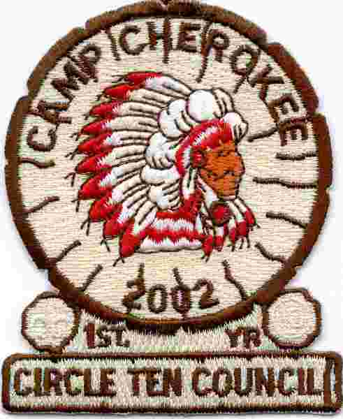 2002 Camp Cherokee - 1st Year Camper