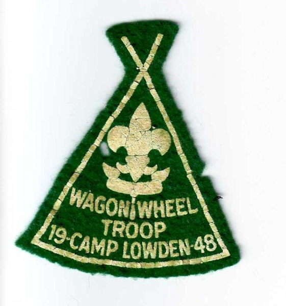 1948 Camp Lowden - Wagon Wheel Troop