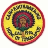 1974 Camp Kikthawenund