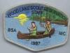 1987 Wood Lake Scout Reservation - Staff