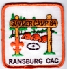 1984 Ransburg Scout Reservation