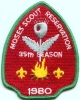 1980 Moses Scout Reservation - 35th