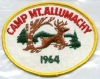 1964 Camp Mt. Allamuchy - Error