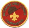 Baltimore Area Council Camp Master