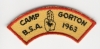 1963 Camp Gorton Rocker