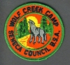 1972 Wolf Creek Camp