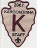 2007 Camp Karoondinha - Staff