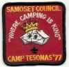 1977 Camp Tesomas