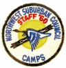 1960 Northwest Suburban Council Camps - Staff