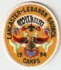 1984 Lancaster-Lebanon Council Camps