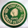 1940 Mercer County Council Camps