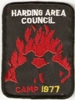 1977 Harding Area Council Camps