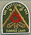 1988 Far East Council Camps