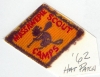 1962 Camp Massawepie - Hat Patch