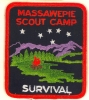 1975 Massawepie Scout Camps - Survival Award