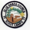1977 Blue Grass Council Camps
