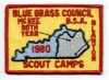1980 Blue Grass Council Camps