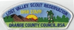 1998 Lost Valley Scout Reservation - Staff