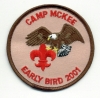 2001 Camp McKee - Early Bird
