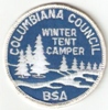 Columbiana Council Winter Tent Camper