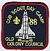 1988 Old Colony Council Camps - Cub