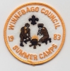 1983 Winnebago Council Summer Camps
