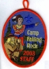 2003 Camp Falling Rock - Staff