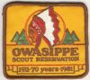 1981 Owasippe Scout Reservation
