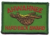 Camp Ahwahnee Hard Back Award