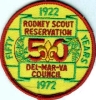 1972 Rodney Scout Reservation - 50th Anniversary
