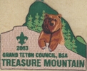 2003 Treasure Mountain Scout Camp