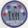 1986 Resica Falls Scout Reservation - Staff