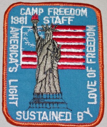 1981 Camp Freedom - Staff