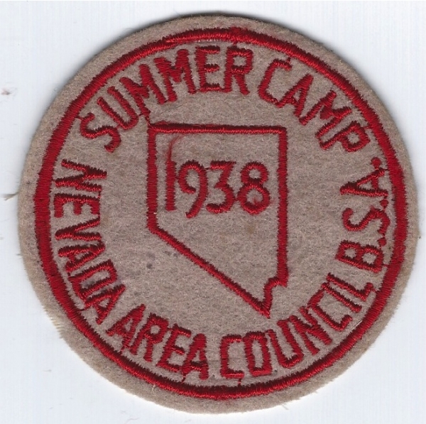 1938 Nevada Area Council Camps