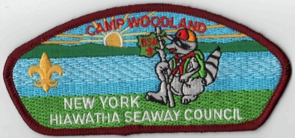 Camp Woodland - Brown Border