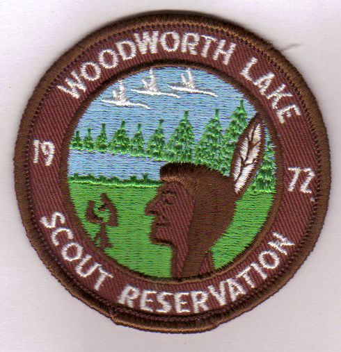 1972  Woodworth Lake Scout Reservation - LB