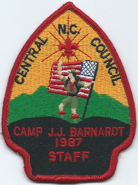 1987 Camp John J. Barnhardt - Staff