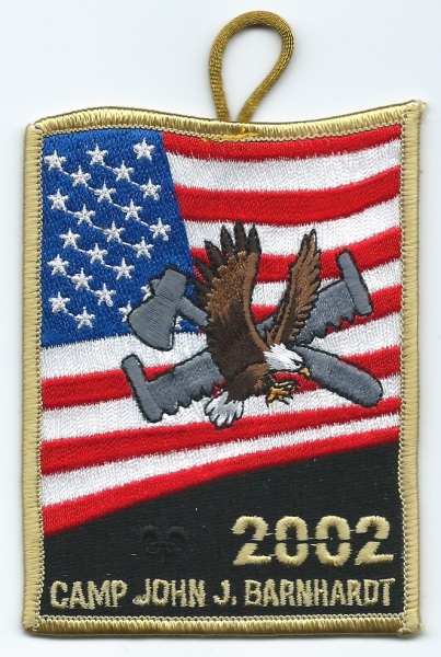 2002 Camp John C. Barnhardt Patch