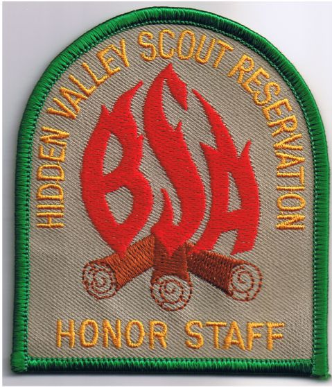 2004 Hidden Valley Scout Reservation - Honor Staff