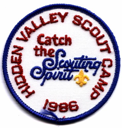 1986 Hidden Valley Scout Reservation