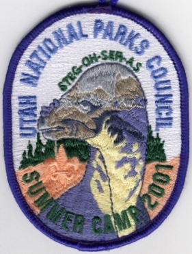 2001 Utah National Parks Council Camps