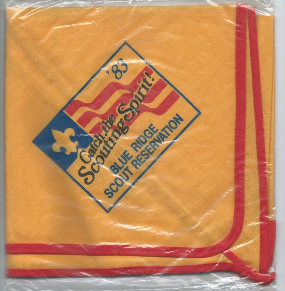 1983 Blue Ridge Scout Reservation Neckerchief