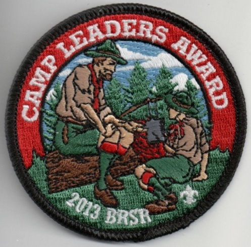 2013 Blue Ridge Scout Reservation - Camp Leaders Award