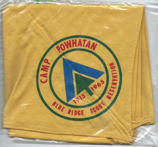 1965 Camp Powhatan Neckerchief